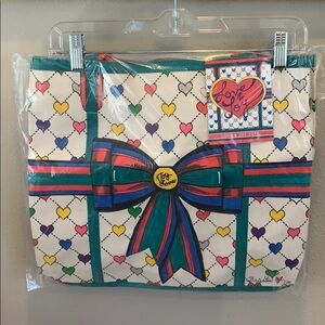 Brighton Collectibles Holiday love & joy tote